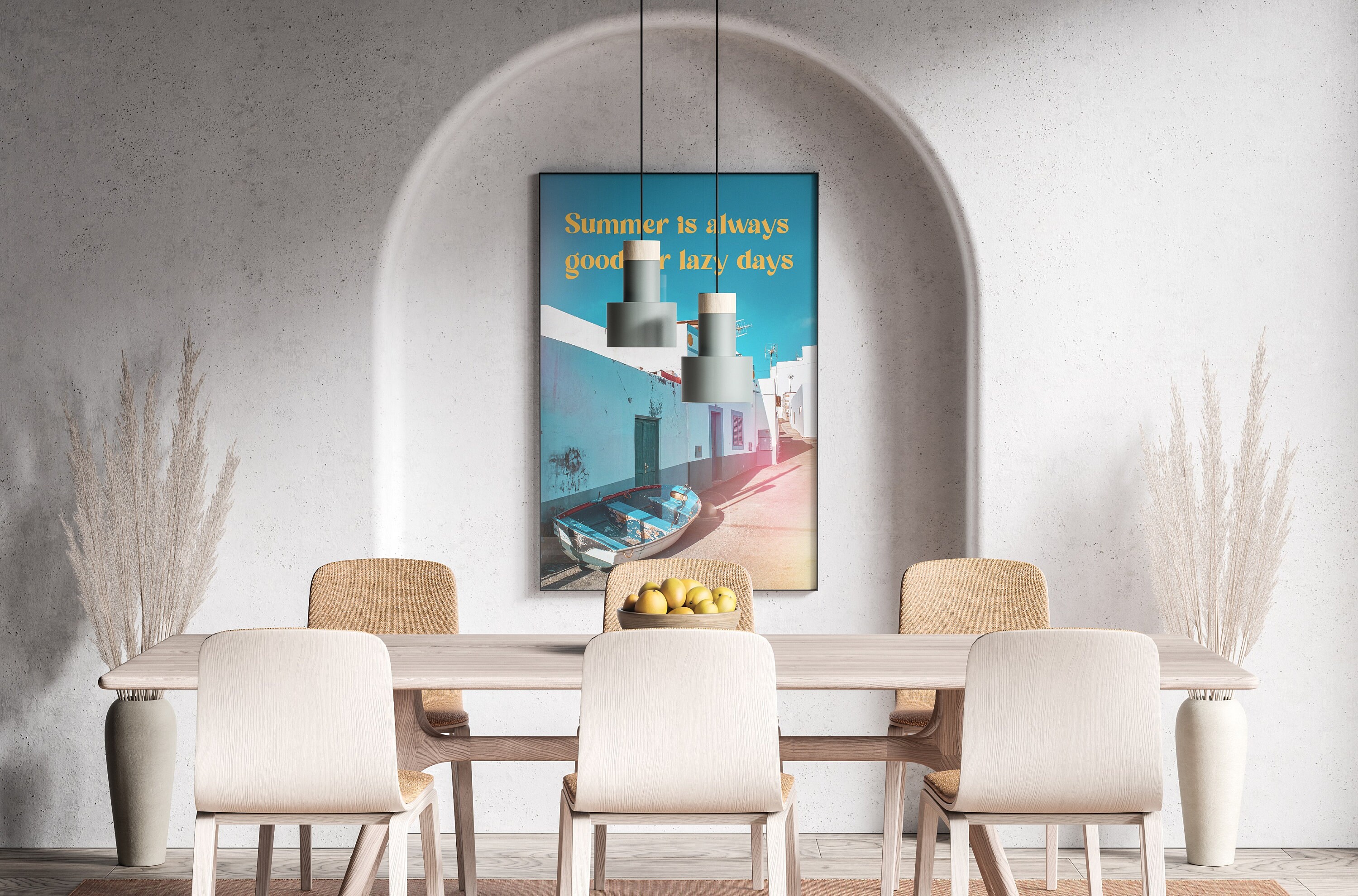 Quote Print Travel Poster Beach Summer Inspirational Wall | Etsy