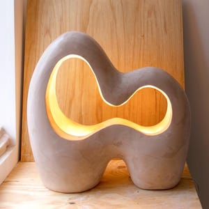 Infinite Lamp, Handmade Sculptural Floor Lamp, Limited Edition
