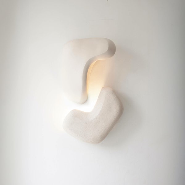 Zestaw 2 ceramicznych kinkietów ściennych, lampa ścienna, edycja limitowana