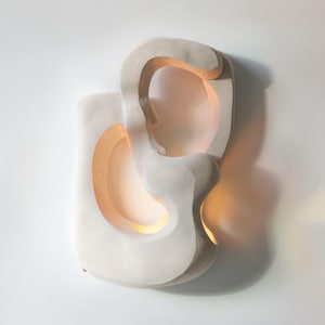 Form No.004, Ceramic Wall Sconce, Wall Lamp, Limited Edition