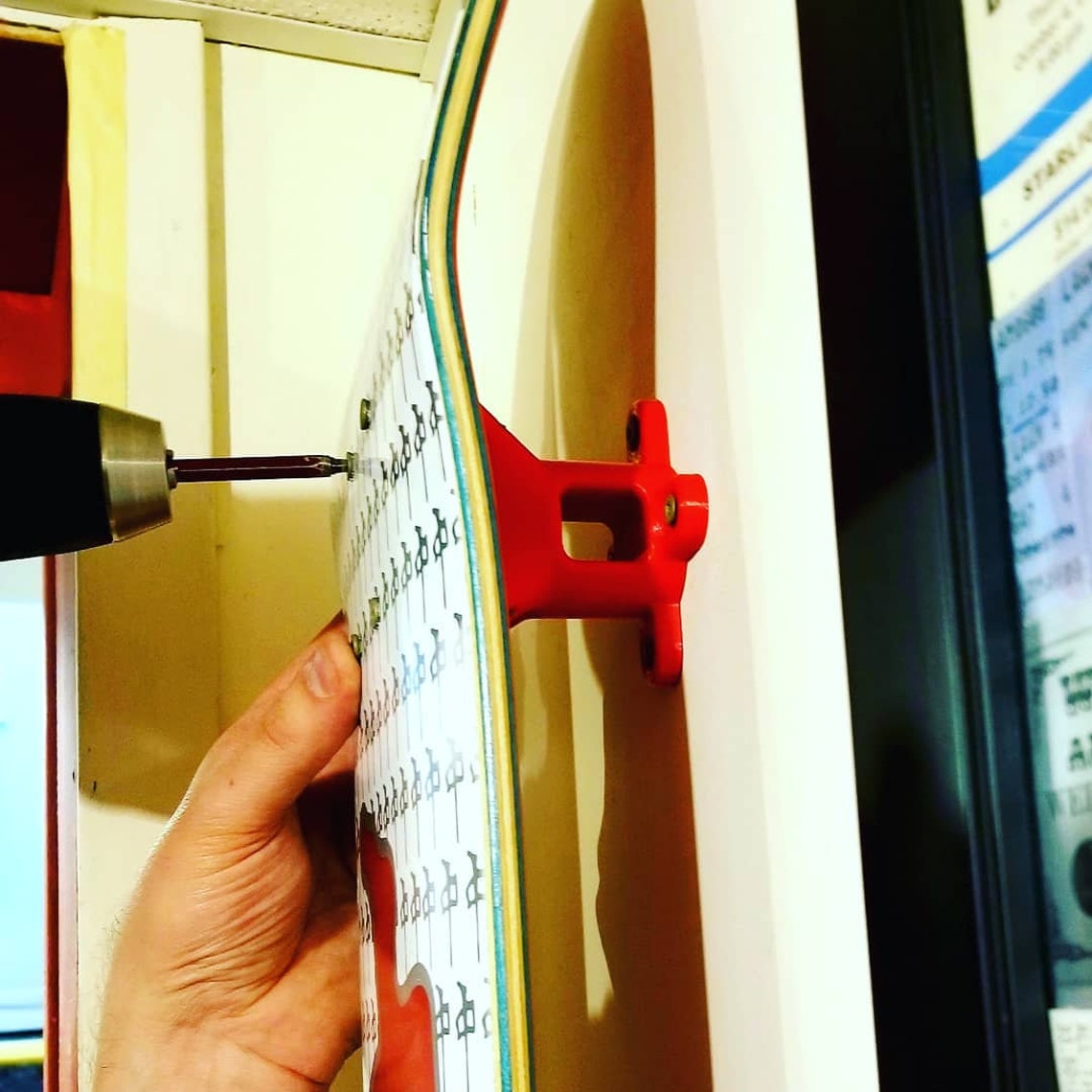 Skateboard Deck Wall Mount. Etsy