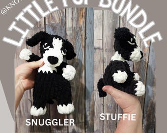 Häkelanleitung für Hunde, Plushie Snuggler (PDF-Muster)