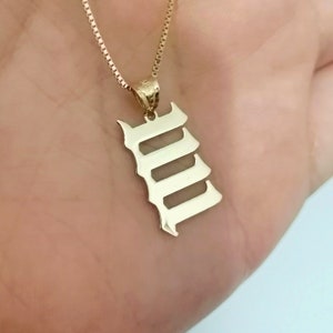 14Kゴールドエンジェルナンバーネックレス、1111ネックレス、ラッキーナンバーペンダント、パーソナライズされたナンバーネックレス、彼女へのギフト、クリスマスギフト、