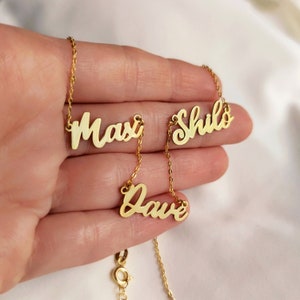 COLLAR CON MÚLTIPLES NOMBRES, Collar con nombres personalizados, Collar con dos nombres, Collar de la amistad, Collar de familia, Collar de la abuela, Regalo del día de la madre,