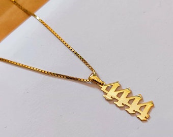 Angel Numbers Necklace, Lucy Pendant, 111,222,333,444,555,666,777,888,999, Custom Jewelry, Personalised Gifts, 11:11 Charm, Handmade Jewelry