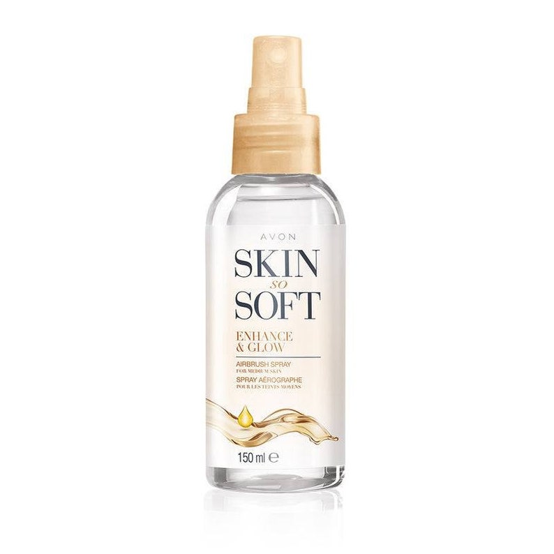 Skin So Soft Dry Oil Spray Moisturiser Travel Essential Original 150ml Enhance&Glow