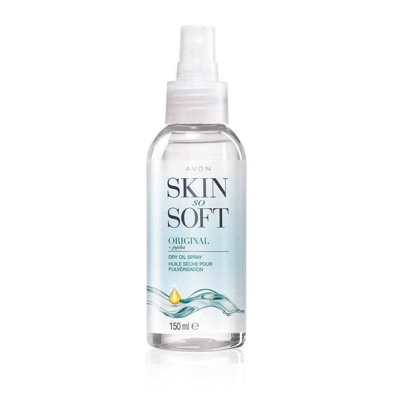 Skin So Soft Dry Oil Spray Moisturiser Travel Essential Original 150ml Original