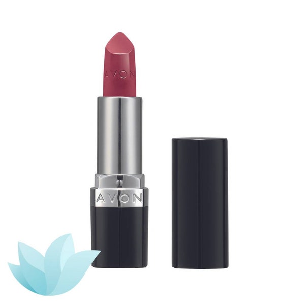 Avon Ultra Satin Lippenstift SPF15 in Cosy Mauve | Neuer versiegelter Bestand 2022-23