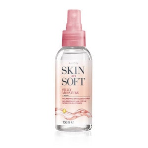 Skin So Soft Dry Oil Spray Moisturiser Travel Essential Original 150ml Silky Moisture