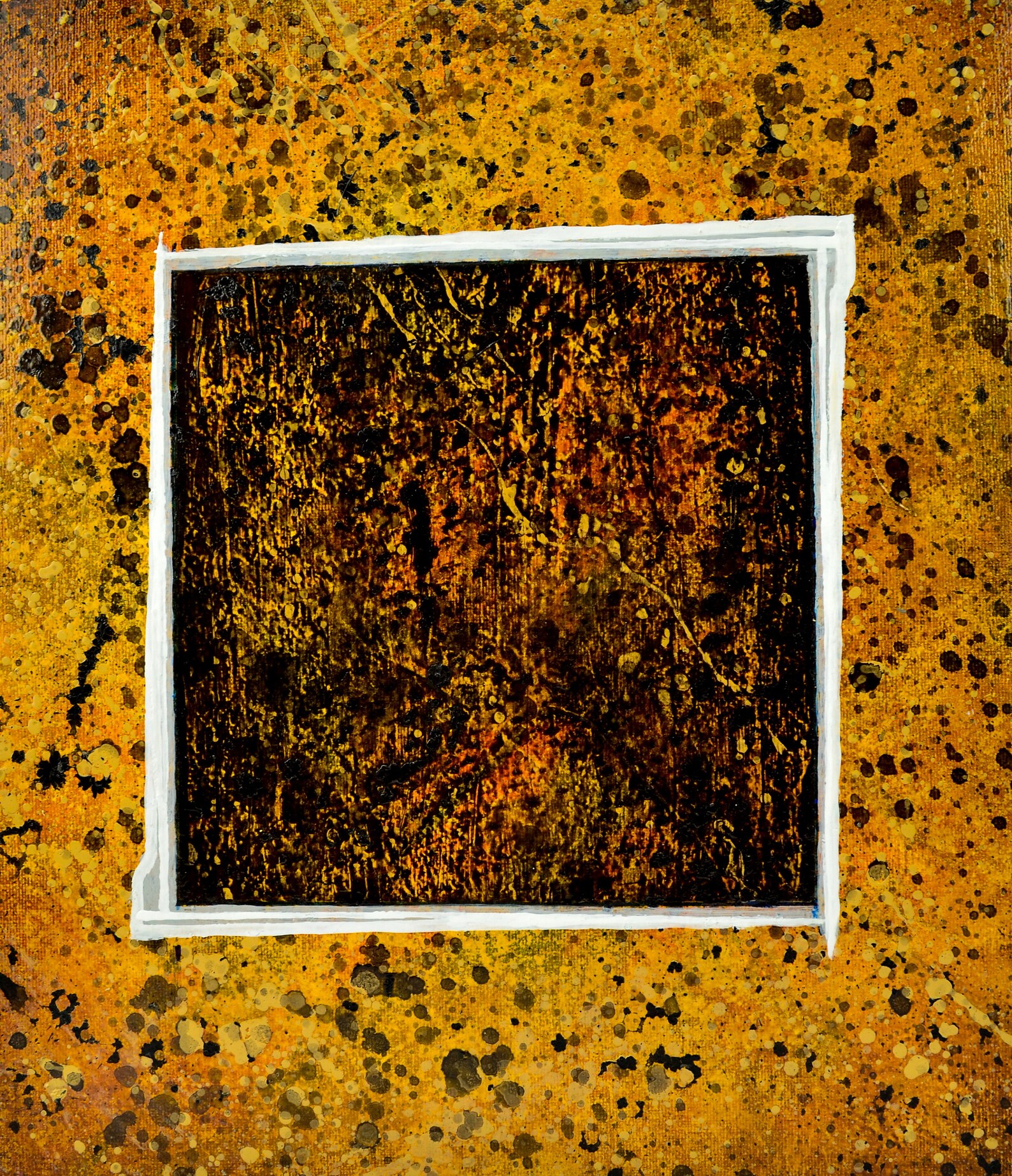 Brown Abstract Art Picture Wall Printfloral wall art Etsy