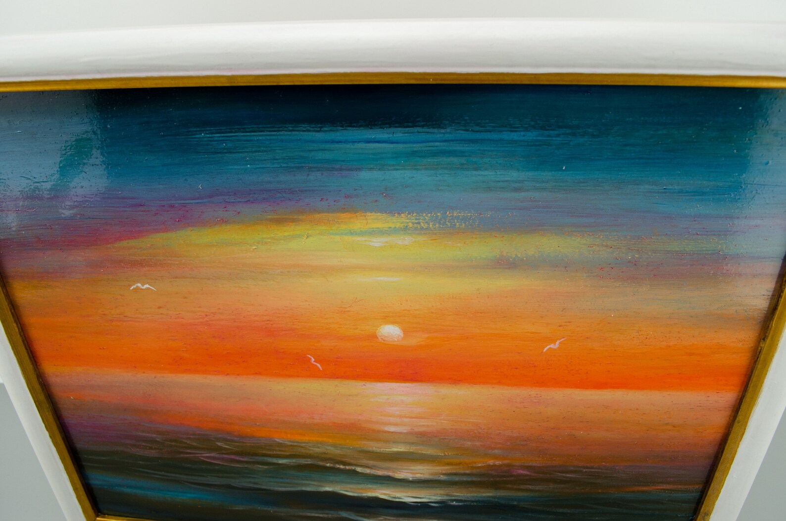 Water oil painting wall decorationoriginal works original Etsy