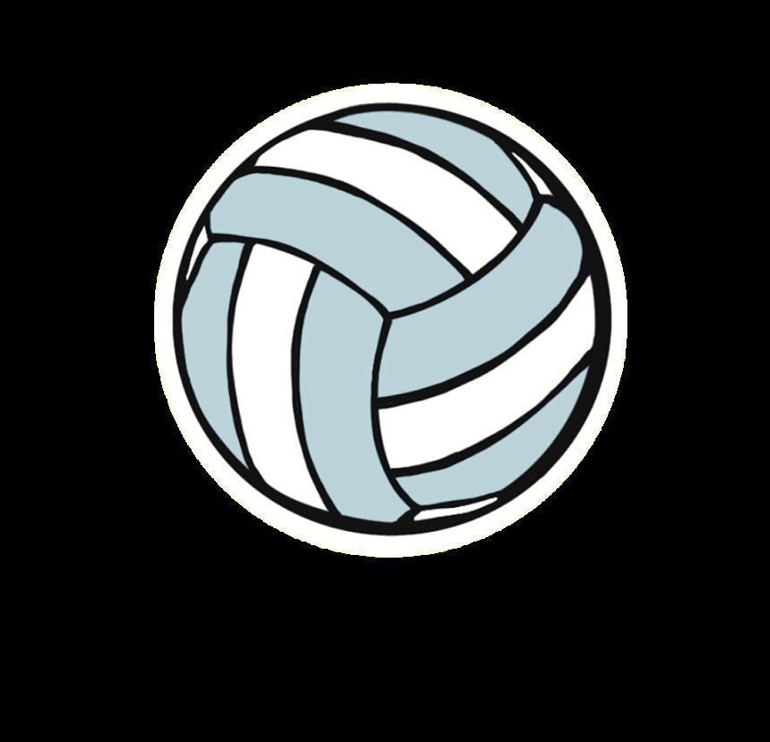 Volleyball Sticker Etsy