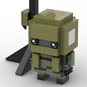 Only PDF Tachanka Rainbow Six Siege Moc Only PDF(No Bricks included!)