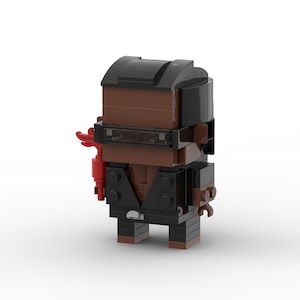 Only PDF Ian Malcom Jurassic Park Moc(No Bricks included!)