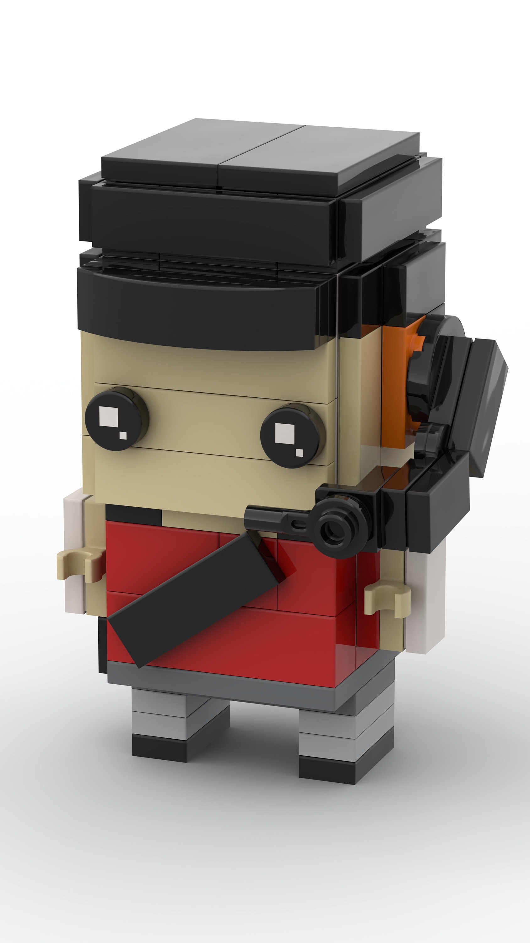 Only PDF Scout Team Fortress 2 Moc(No Bricks included!)