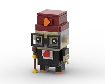 Only PDF Grunkle Stan Gravity Falls Only PDF!(No Bricks included!)