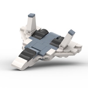 Only PDF SU-57 Mini Jet Moc(No Bricks included!)