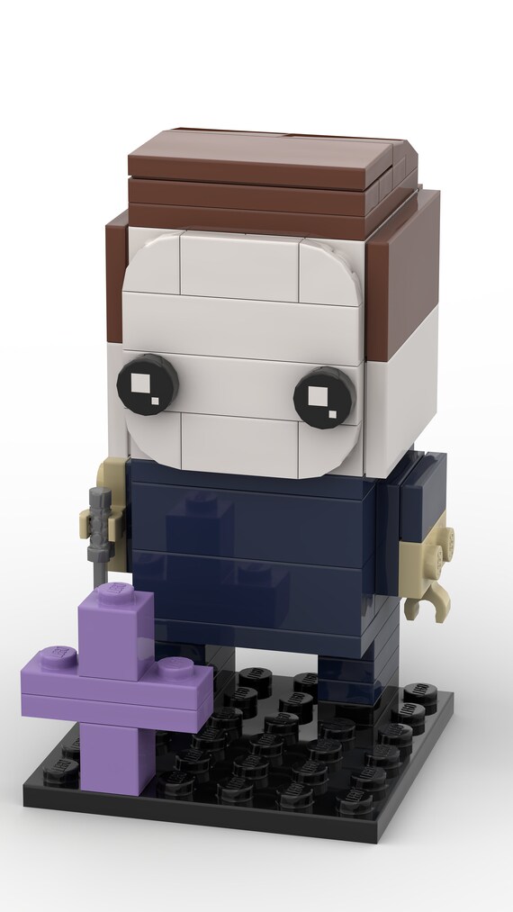 Michael Myers Moc no Bricks Etsy