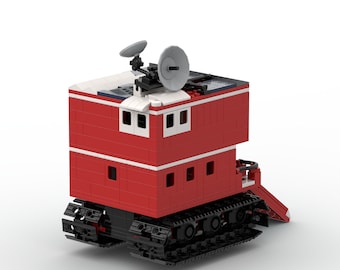 Only PDF Snowmobile-base Moc(No Bricks included!)