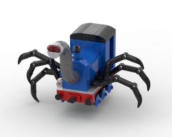 Only PDF Thomas the Spider Engine Moc(No Bricks included!)