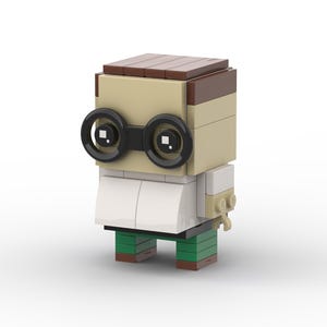 Only PDF Peter Griffin Moc Family Guy(No Bricks included!)