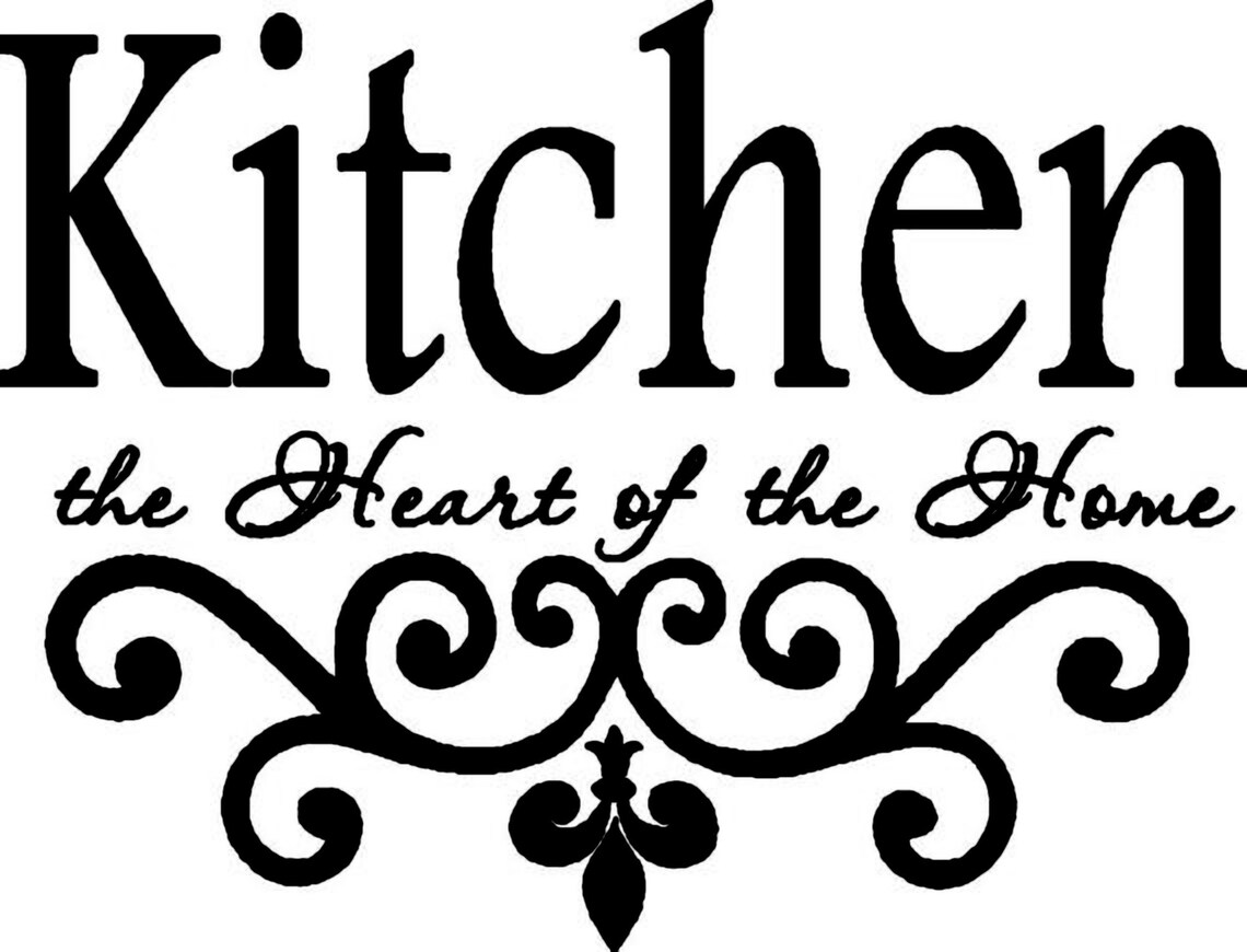 Kitchen Vinyl Decal Car Decal Sticker For Car Window Bumper Etsy