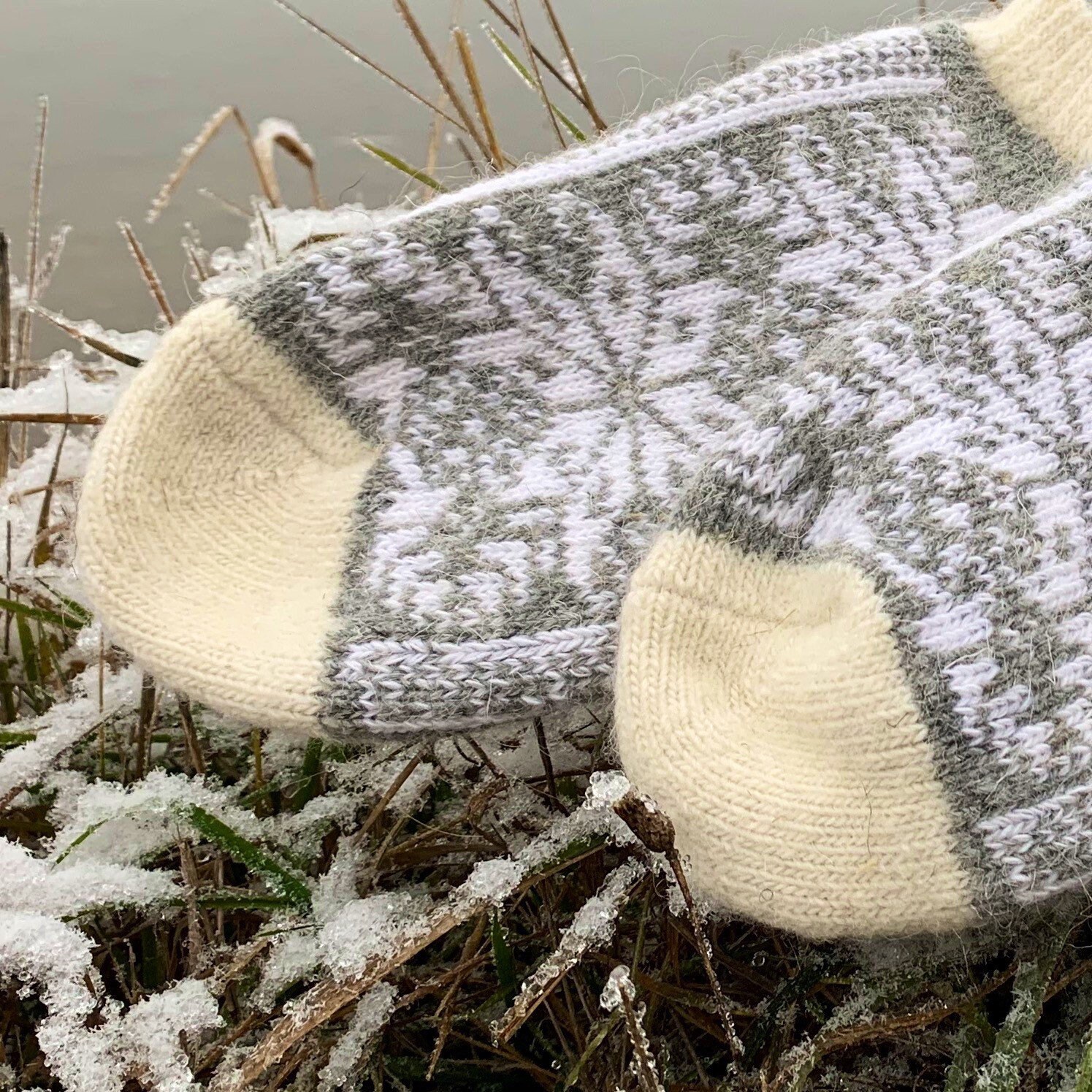Nordic Socks Pure Wool Ankle Socks Thick Warm Pure Wool Etsy