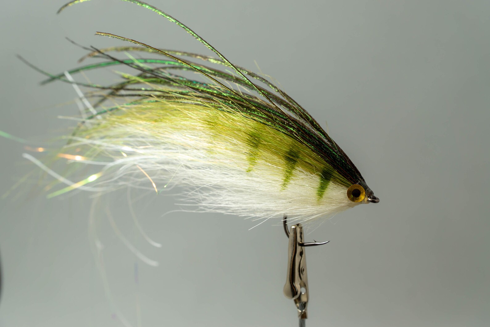 Pike / Muskie Streamer Flies Perch Pattern 3 Pack 14 cm | Etsy