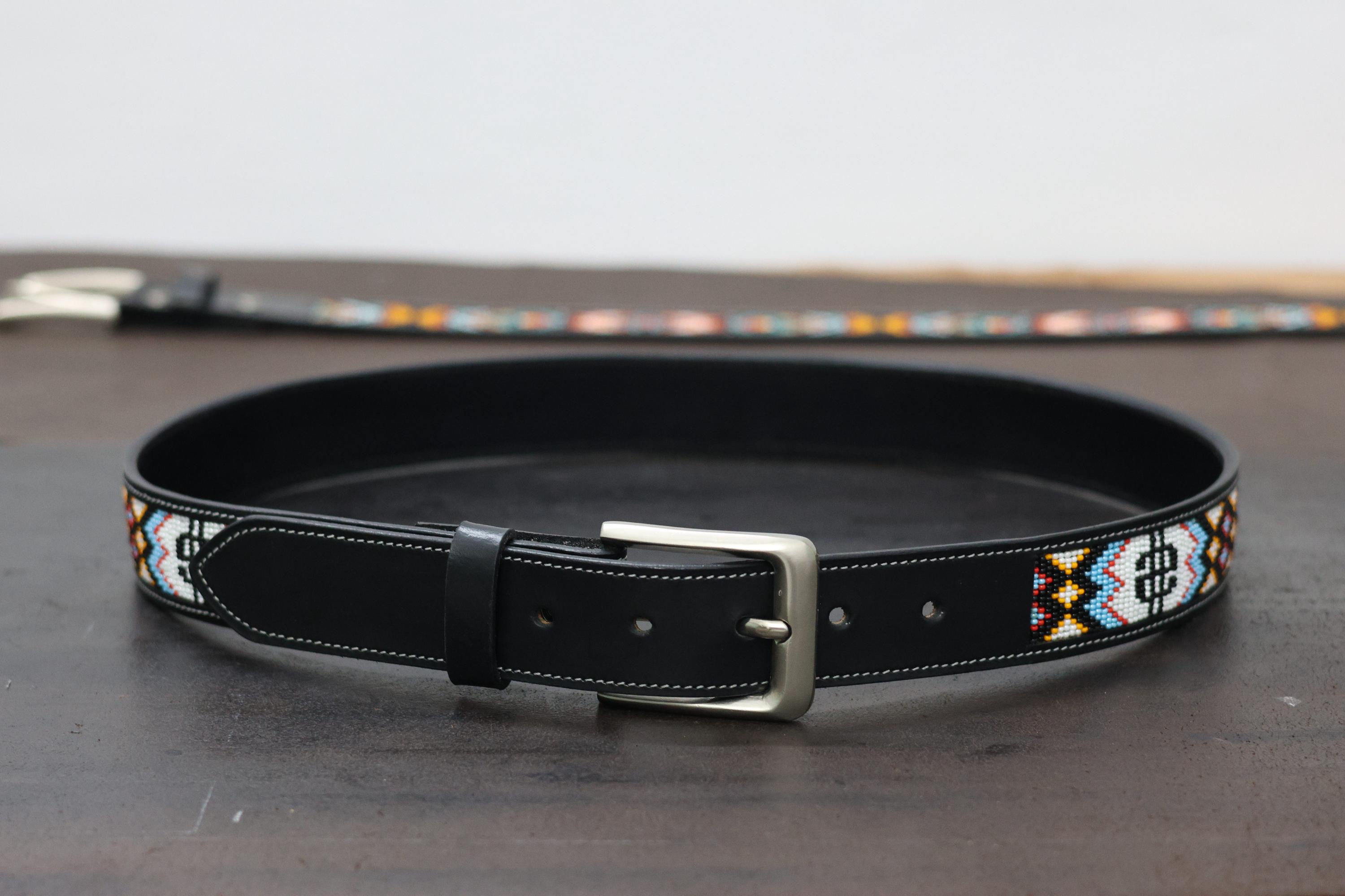 Cintura Western Pool's Con Decorazioni E Perline Pool's | Cinture - Foto 13