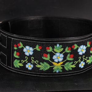 Floral Beaded Belt - Etsy display picture 3