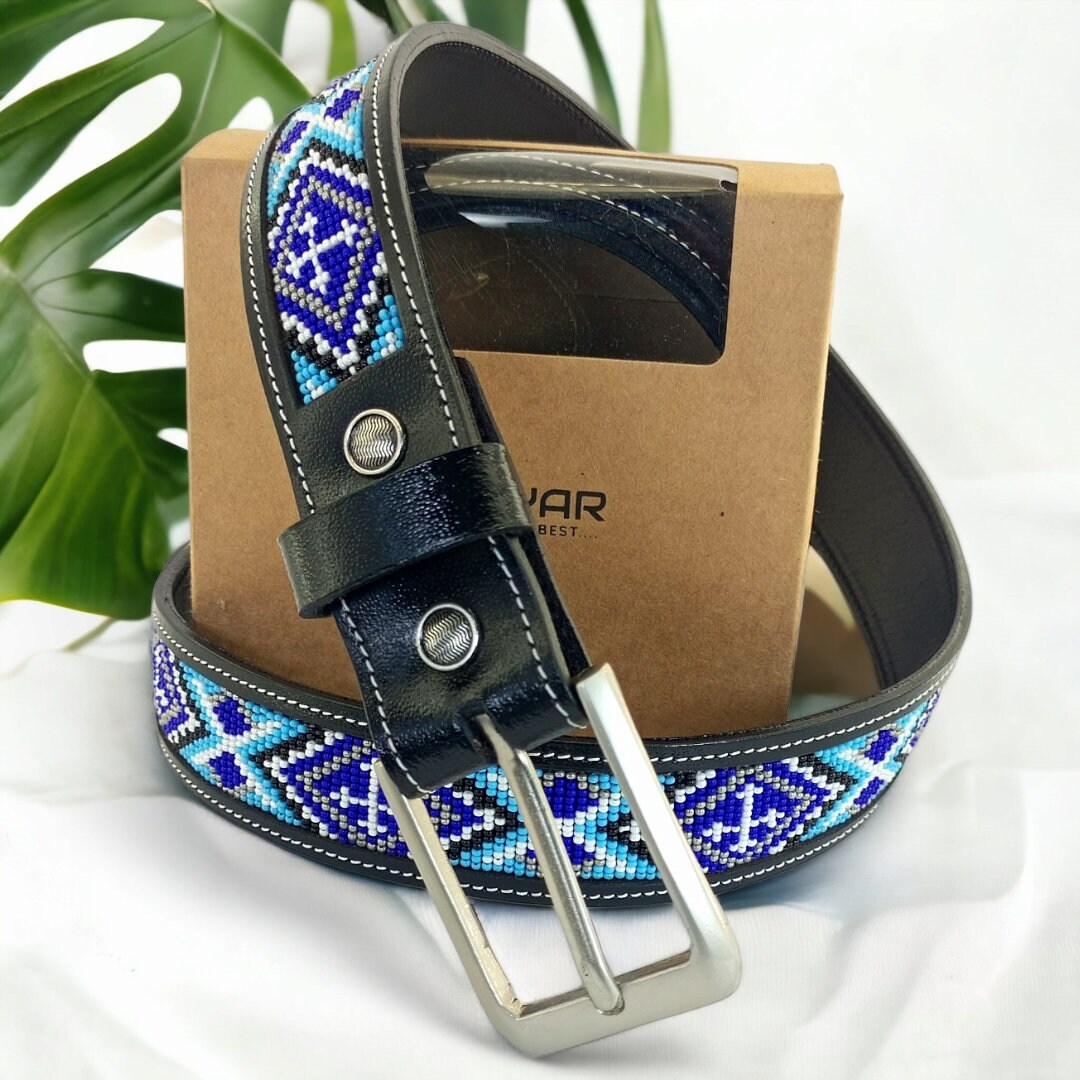 Belt for Men and Women Aztec Belt Native American Belt Etsy