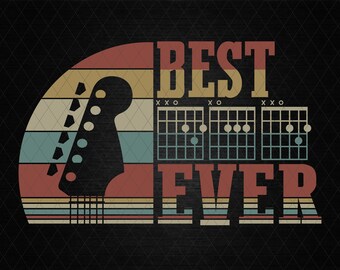 Download Dads Guitar Svg Etsy