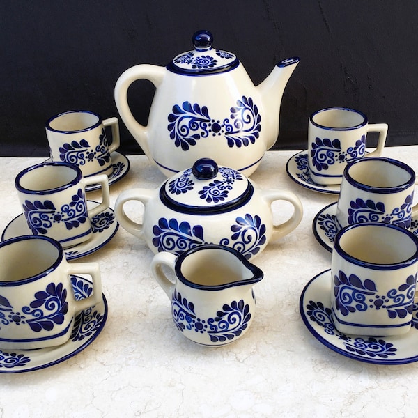Mexican Tea Set - Etsy