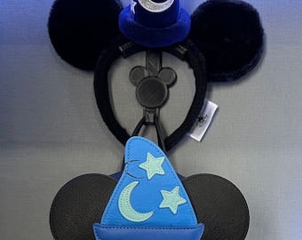 PrintNovex Wall Mount for Mickey Minnie Ears Headband & Loungefly Backpack Hook