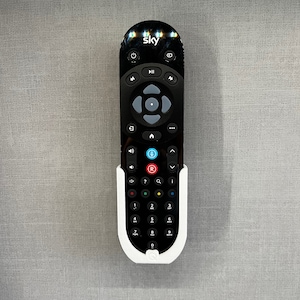Sky Q/Stream/Glass Remote Wall Mount - Holder - Fix To Wall - SkyQ