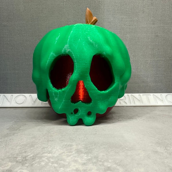 PrintNovex Light Up Poison Apple Jack o Lantern Halloween werkt op batterijen