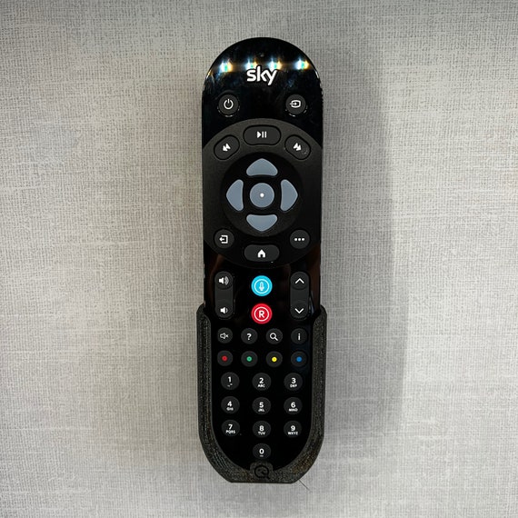 Sky Q stream glass Remote Wall Mount Holder Fix to Wall Skyq