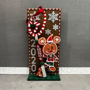 PrintNovex Christmas Gingerbread 2020 Disney Key Stand