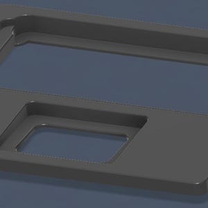 3D-geprinte lade voor Logitech MX-minitoetsen en Casa pop-uptrackpad | Slanke op maat gemaakte bureauorganizer