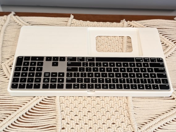 Apple Magic Keyboard With Numpad & Trackpad Tray | 3D Printed Desk