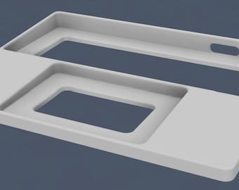 Lofree Flow 84 & Apple Magic Trackpad Tray | 3D Printed Minimalist Keyboard Organizer