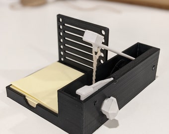 Sticky Note Holder and Catapult