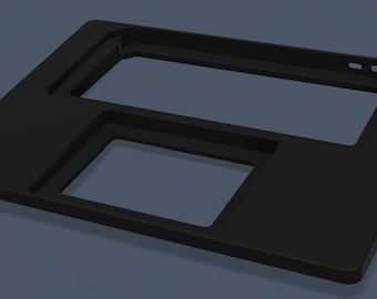 Ergonomic 3D Printed Tray for Logitech MX Mini & Apple Trackpad | Custom Fit, Modern Desk Organizer in Multiple Colors