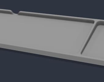 Apple Magic Keyboard & Trackpad Tray | Right Side Trackpad Desk Organizer