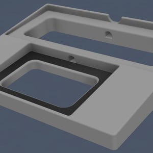 Magic Keyboard & Trackpad Tray with Cable Channel | Adjustable Trackpad Depth