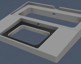 Plateau Magic Keyboard et trackpad avec passage pour câble | Profondeur du pavé tactile réglable