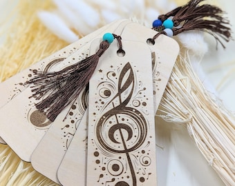 Customizable Wooden Bookmark