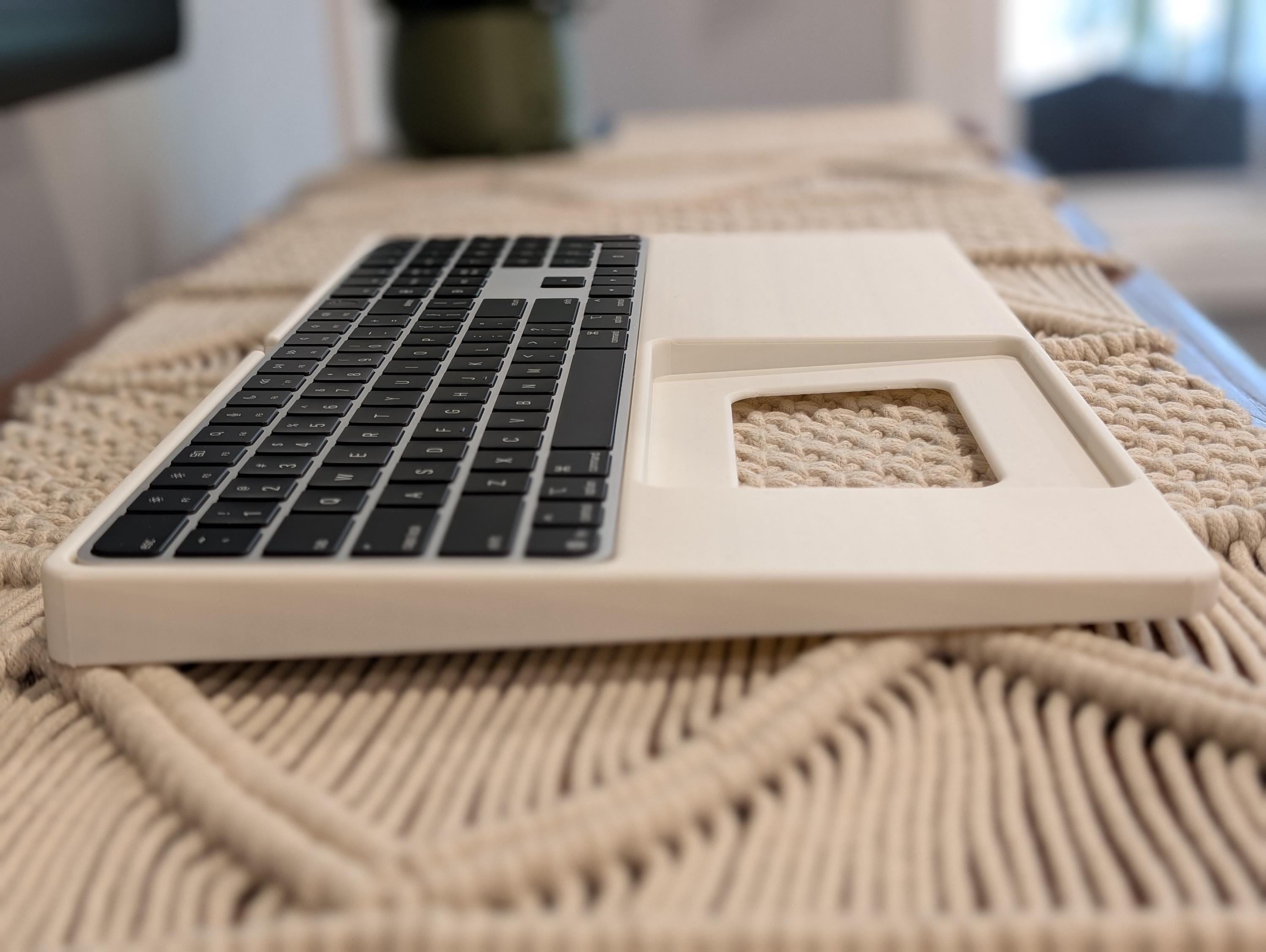 Apple Magic Keyboard With Numpad & Trackpad Tray | 3D Printed Desk
