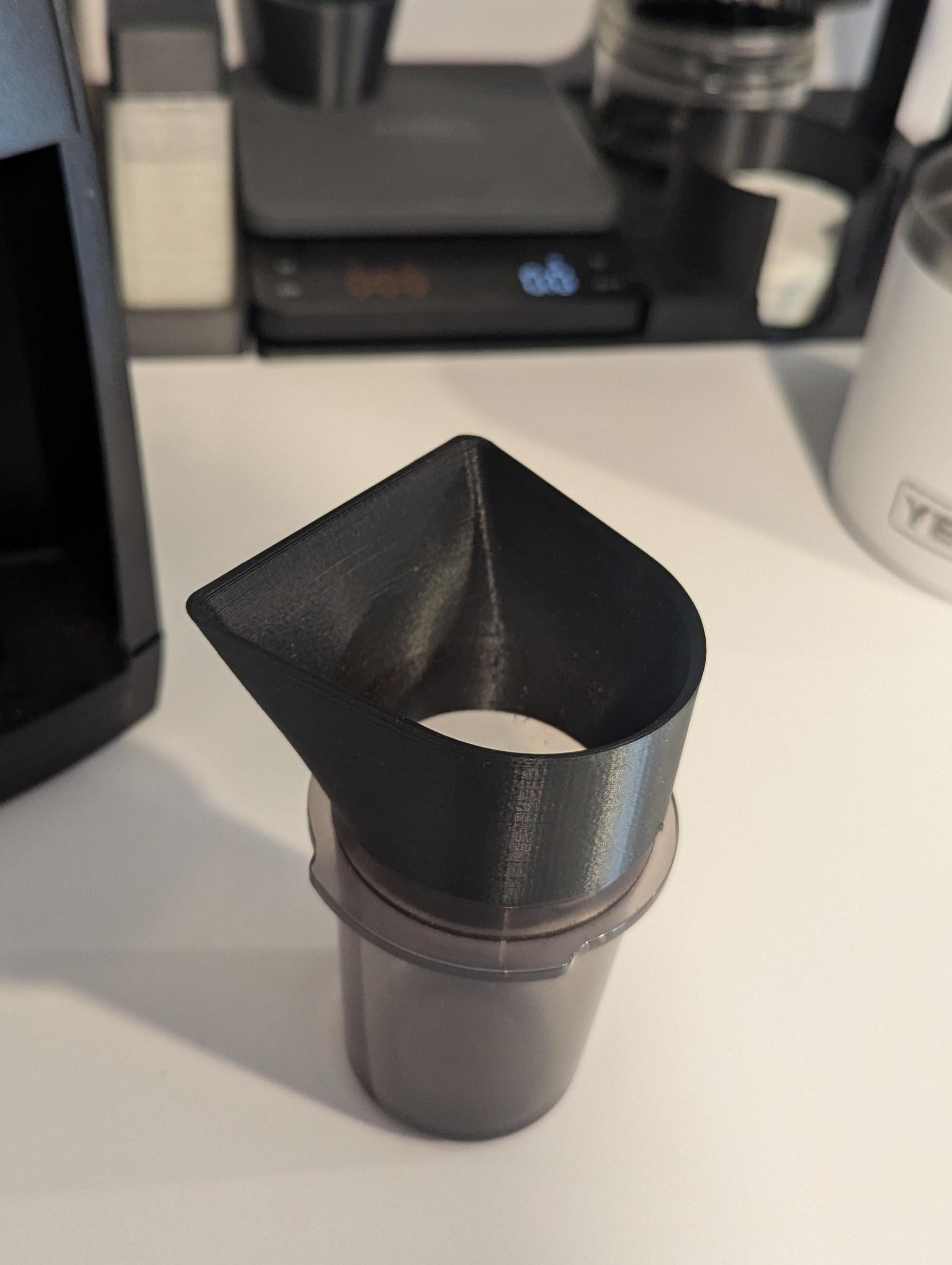 Baratza Encore Coffee Grinder Dosing Cup Funnel | Compatible Coffee Dosing Cup Funnel | Precise Coffee Grounds Holder Accessory