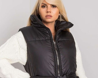 PUFFER VEST with a Pouch